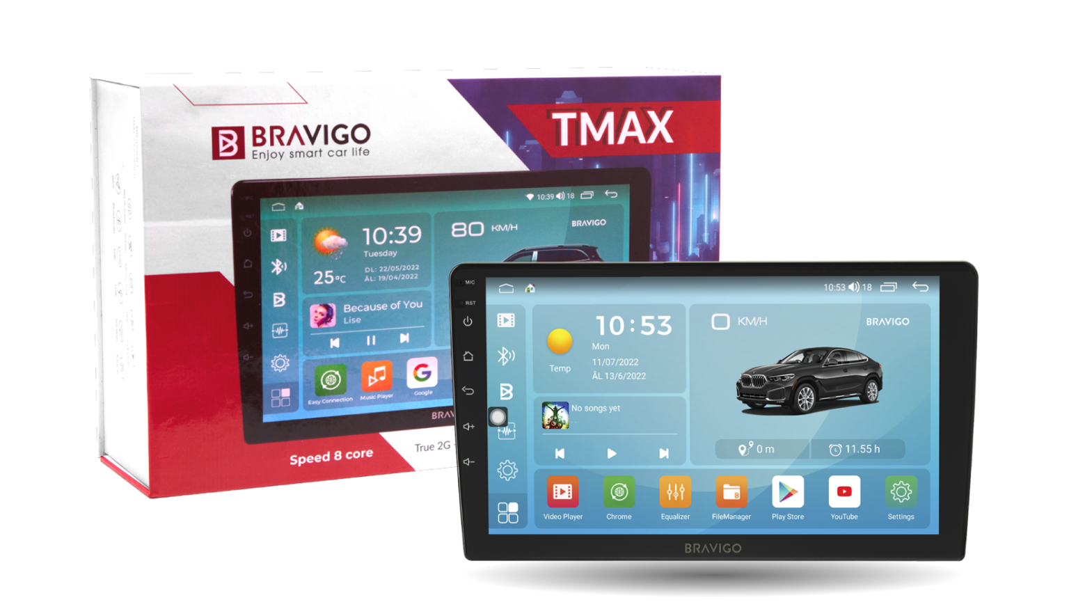 màn hình Android Bravigo TMAX