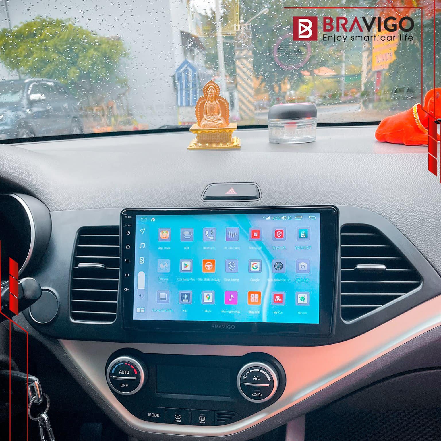 màn hình Android ô tô cho xe KIA Morning