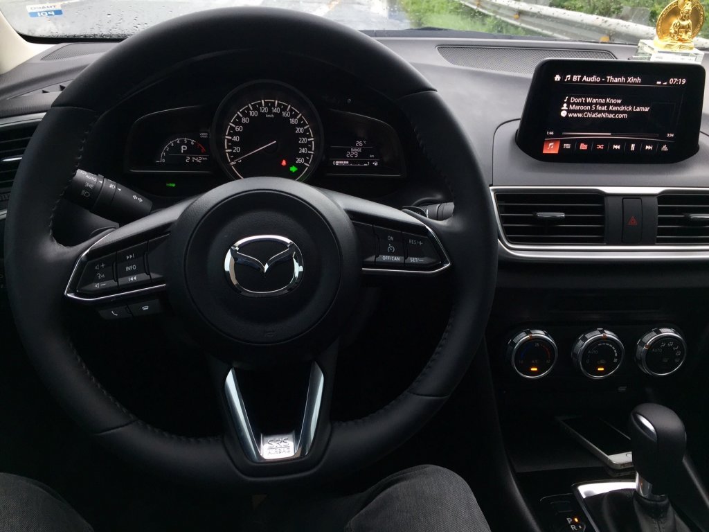 cài đặt bản đồ cho xe Mazda 3