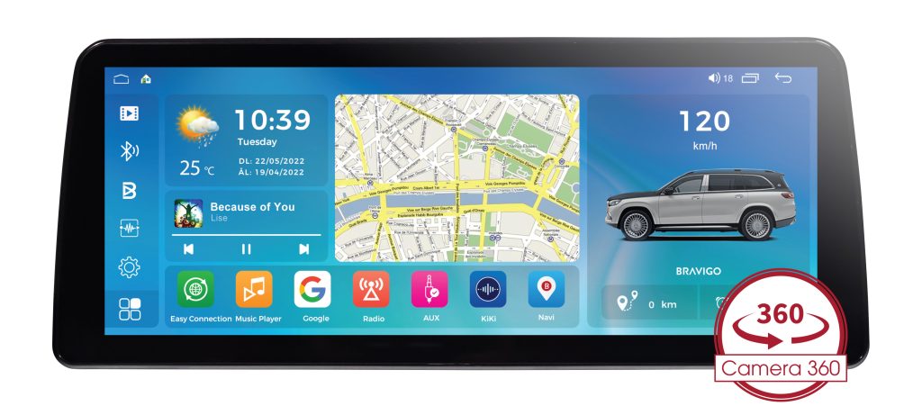 protech android 360 - màn hình android cho ô tô