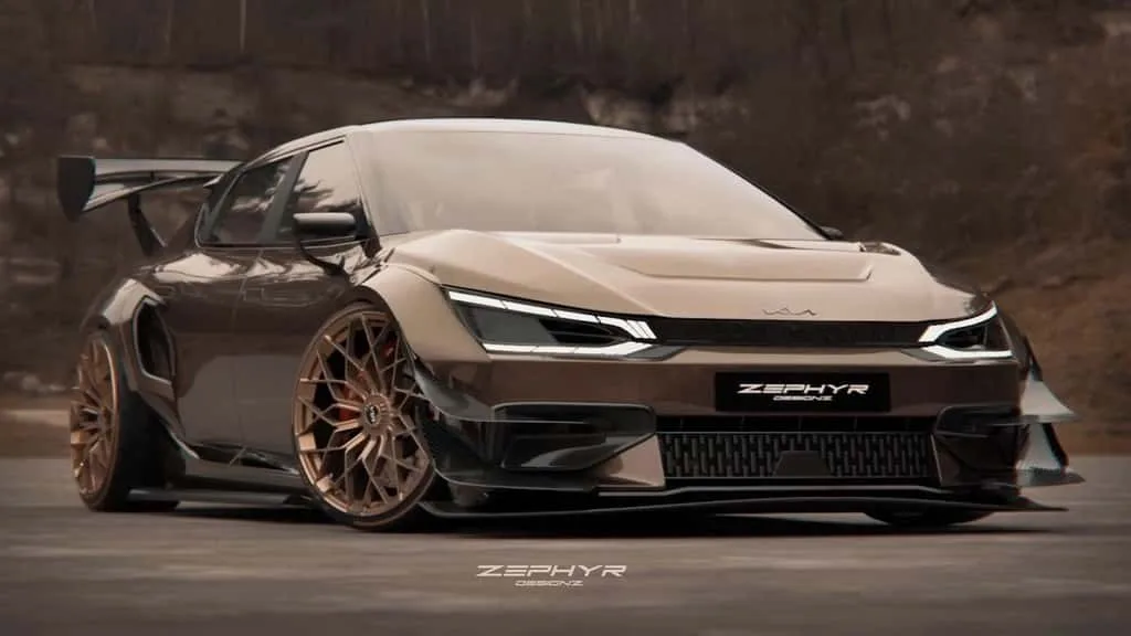 KIA EV6 GT - "Phiên Bản Hiếu Chiến" Được Phác Họa Bởi Zephyr Designz 3 kia ev6 gt 3