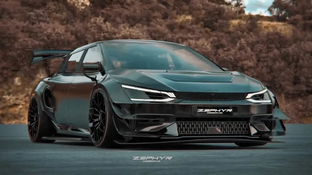 KIA EV6 GT - "Phiên Bản Hiếu Chiến" Được Phác Họa Bởi Zephyr Designz 7 kia ev6 gt 5