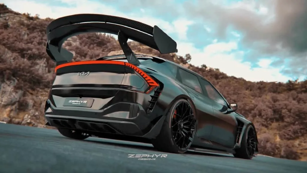 KIA EV6 GT - "Phiên Bản Hiếu Chiến" Được Phác Họa Bởi Zephyr Designz 5 kia ev6 gt 7
