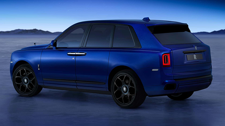 Rolls Royce phiên bản đặc biệt Cullinan Blue Shadow