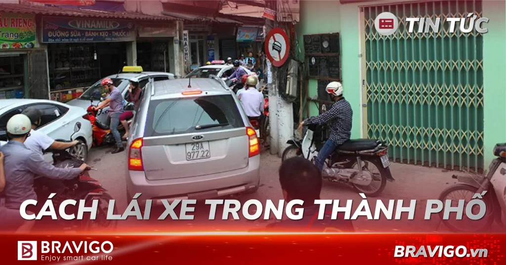 cách lái xe trong thành phố