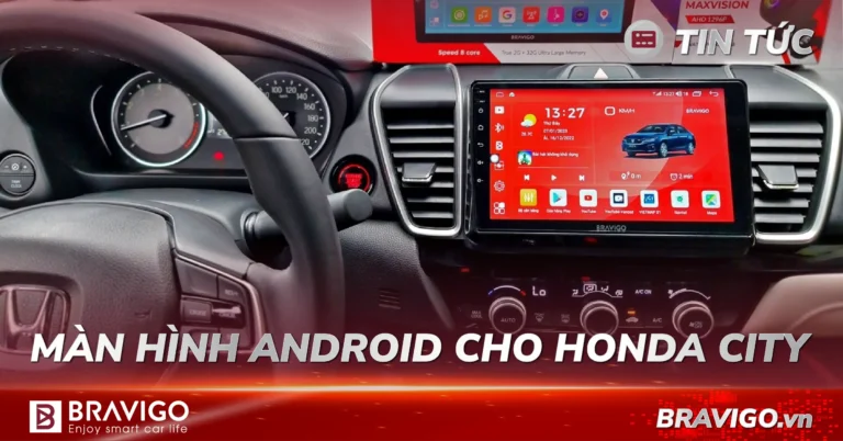 màn hình android ô tô honda city
