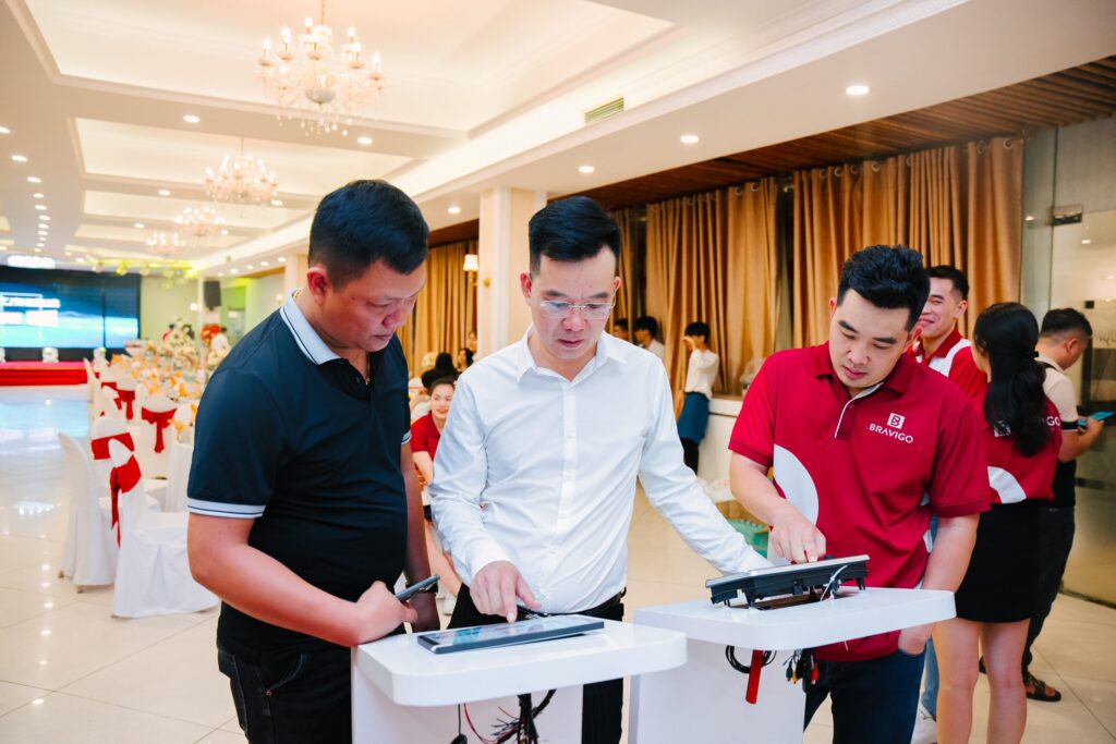 trải nhiệm màn hình Blux