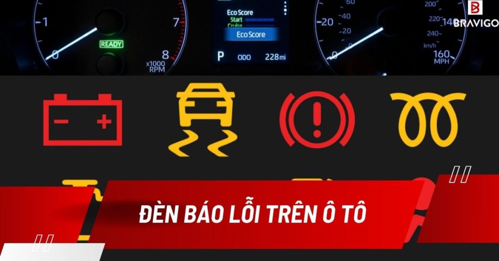 hệ thống đèn báo lỗi trên xe ô tô