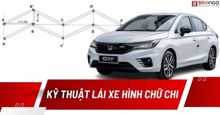 kỹ thuật lái xe hình chữ chi