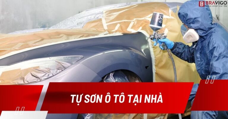 hướng dẫn tự sơn ô tô tại nhà
