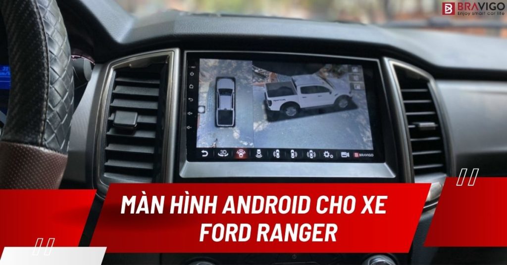 màn hình android cho ford ranger