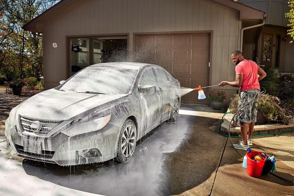 Kinh nghiệm rửa xe ô tô