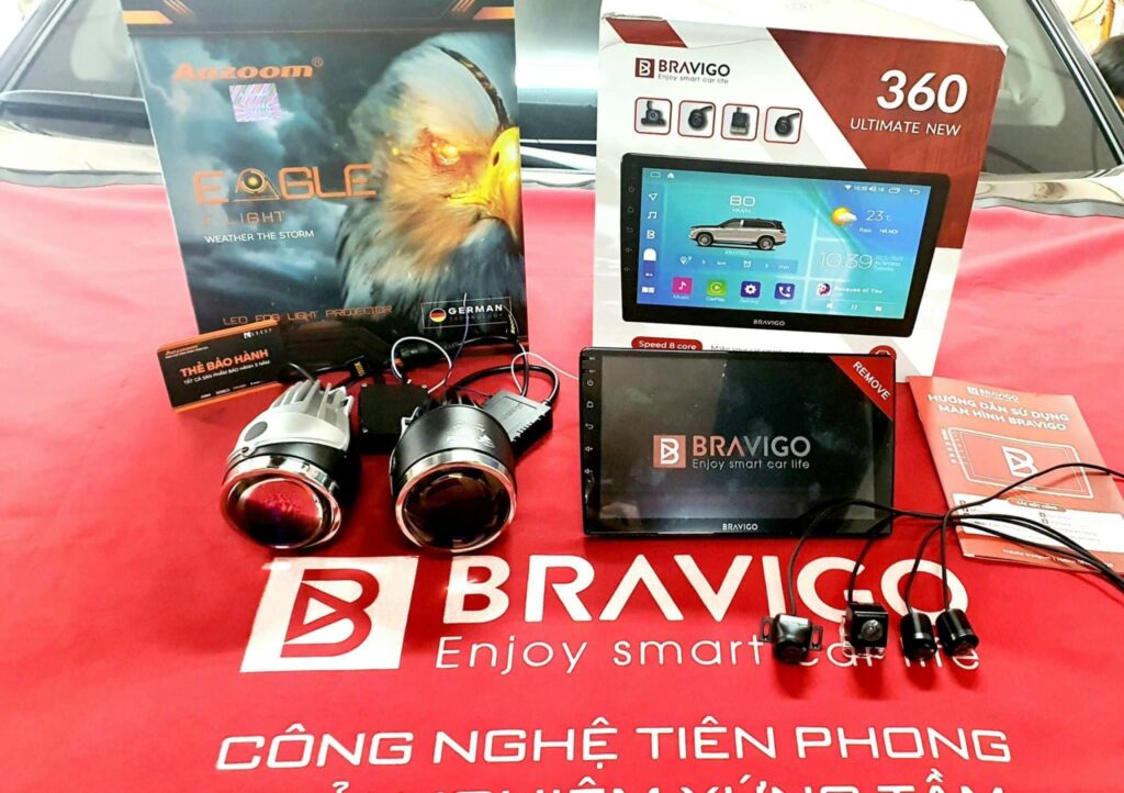 màn hình android Camry tại Bravigo