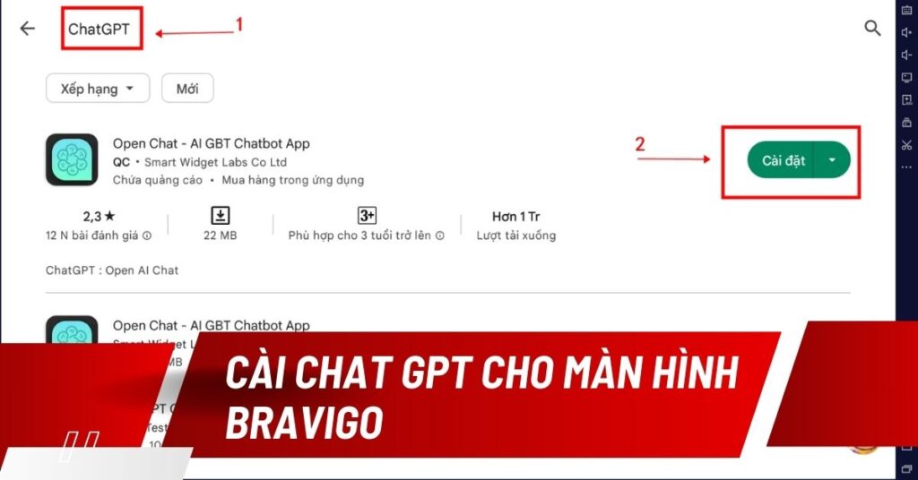 cài đặt chat gpt