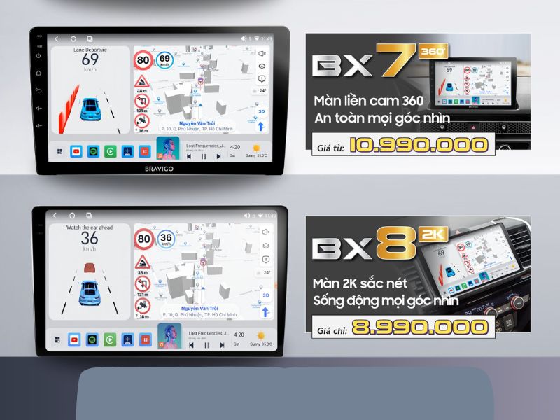 Các loại màn hình Android ô tô tốt nhất hiện nay