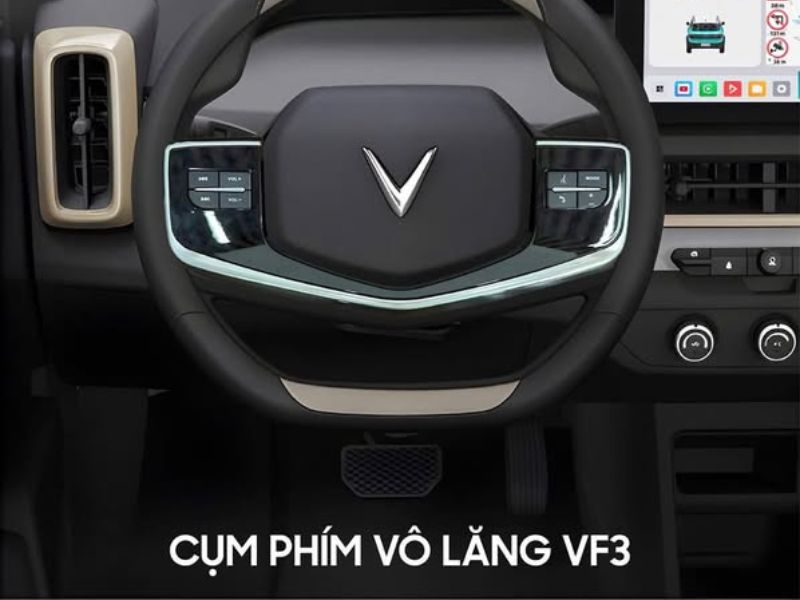 Cụm phím vô lăng VF3