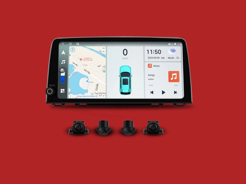 Hỗ trợ dẫn đường, camera 360