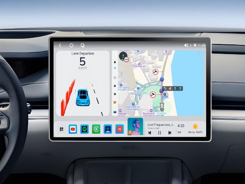 Màn hình Android ô tô là gì?