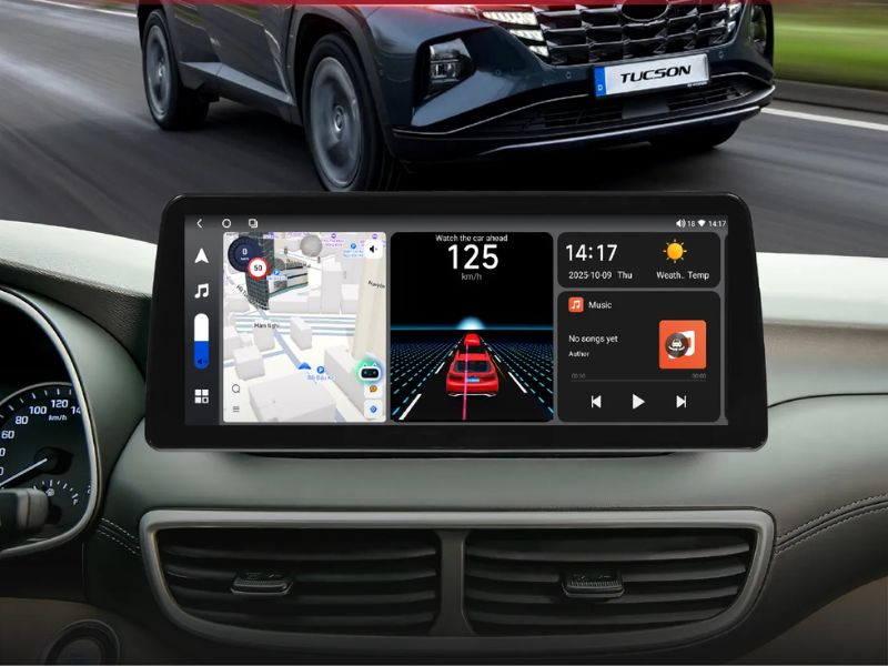 Giải pháp nâng cấp màn hình Android cho Tucson Giải pháp nâng cấp màn hình Android cho Tucson