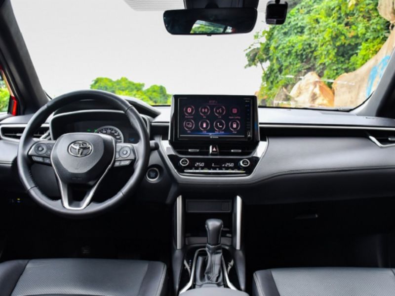 Hạn chế màn hình Zin của xe Cross