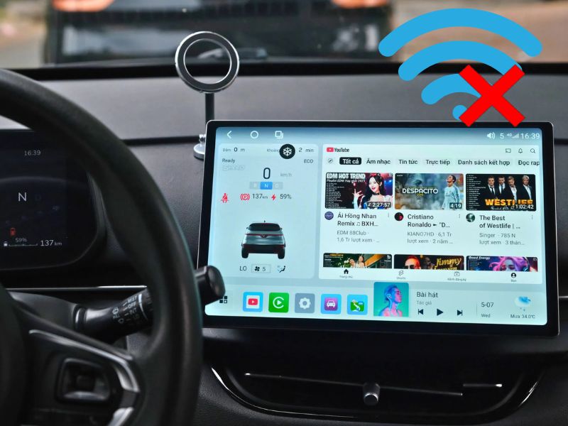 Không kết nối được WiFi / Bluetooth / CarPlay