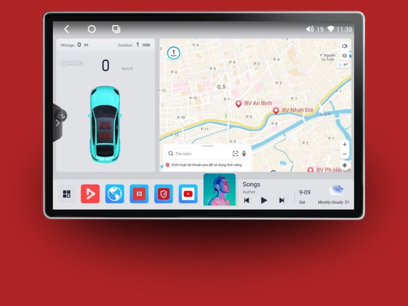 Tích hợp các loại bản đồ dẫn đường thông minh