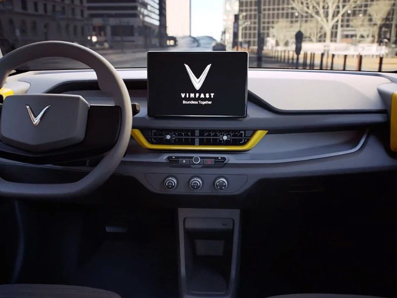 Đặc điểm màn hình Zin của xe VF3 Đặc điểm màn hình Zin của xe VF3