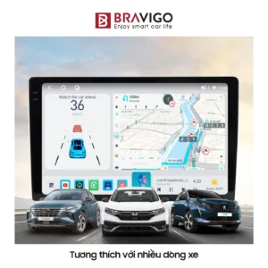 Bravigo BX8 8 màn hình android ô tô Bravigo