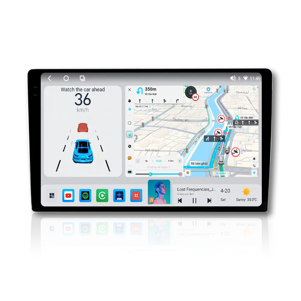 màn hình android ô tô bx seri