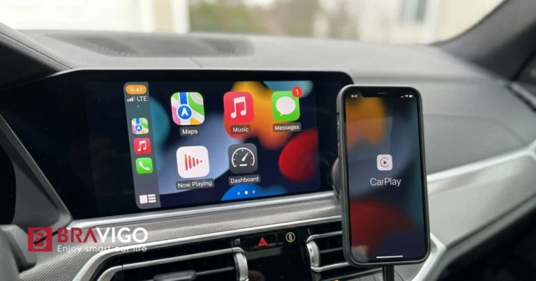 Cách Kết Nối iPhone Với Màn Hình Android Ô Tô Đúng Cách 1 kết nối iphone với màn hình android ô tô