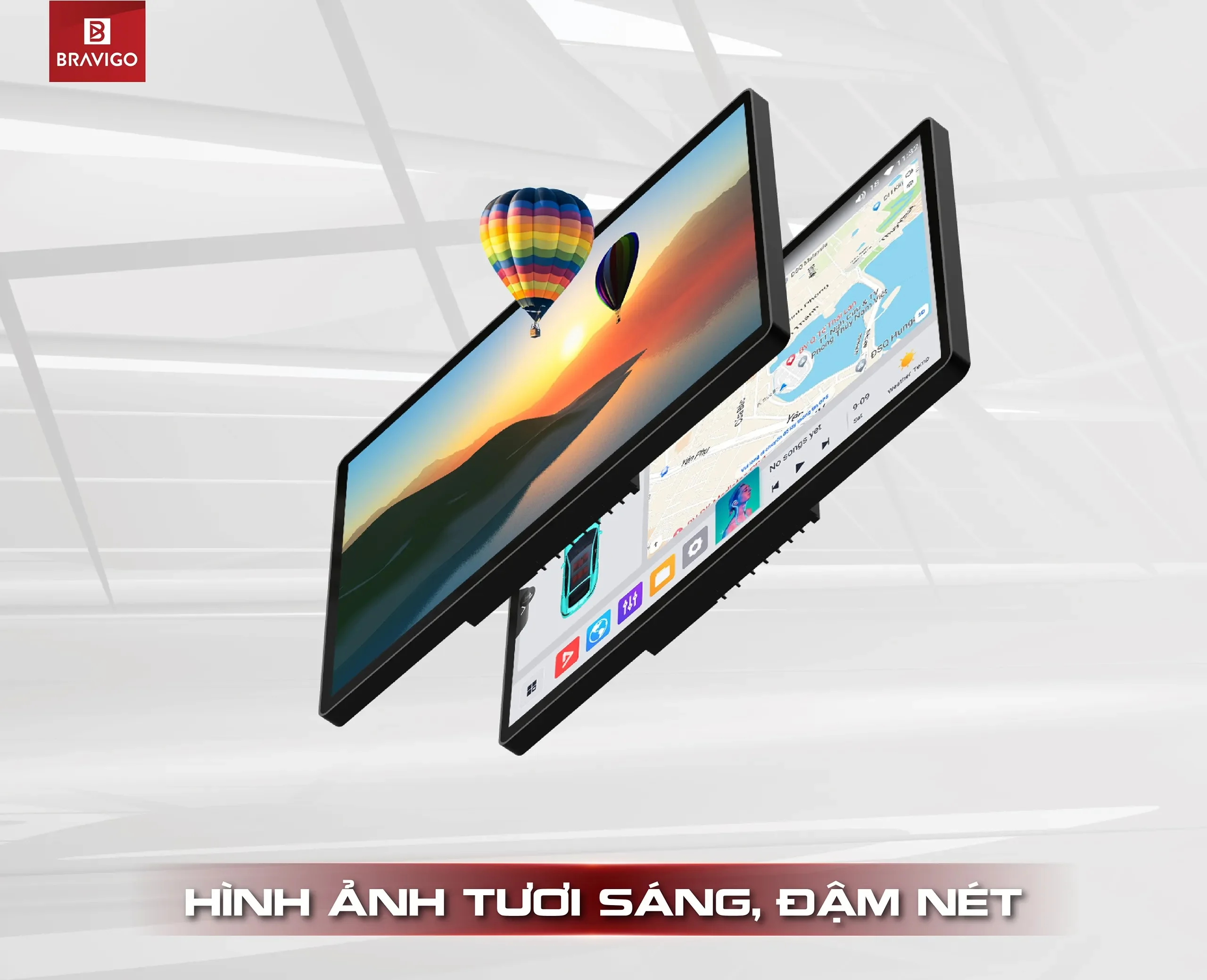Độ phân giải màn hình android ô tô