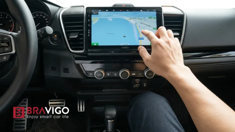 màn hình android ô tô không nhận gps