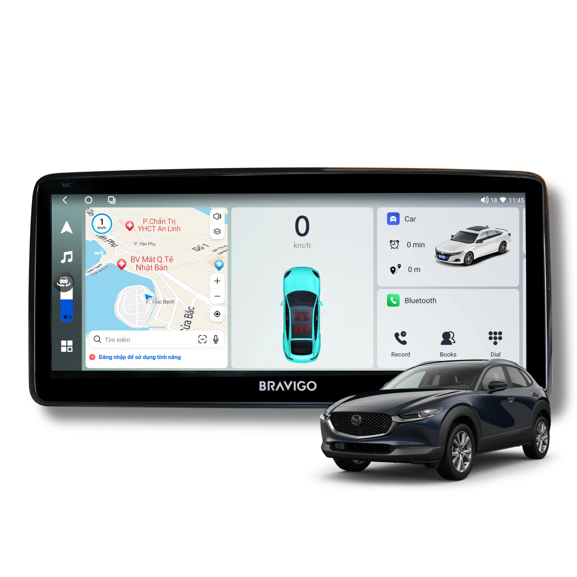 Màn hình Android Blux Mazda