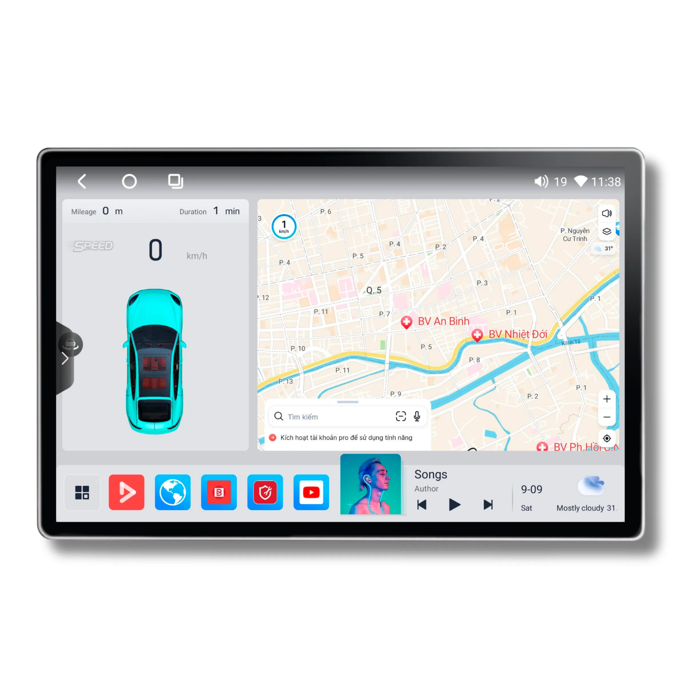 Bravigo Blux Max 1 Màn hình Android Bravigo Blux Max
