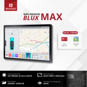 Bravigo Blux Max 7 Tổng quan màn hình Android Bravigo Blux Max
