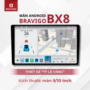 Kích thước màn hình Android Bravigo BX8