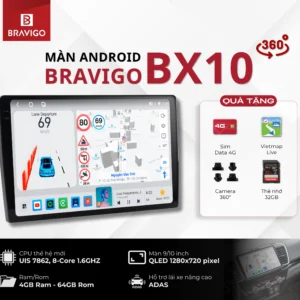 Bravigo BX10 10 Tổng quan màn hình Android Bravigo BX10