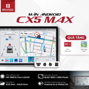 tong quan man android bravigo cx5 max 360